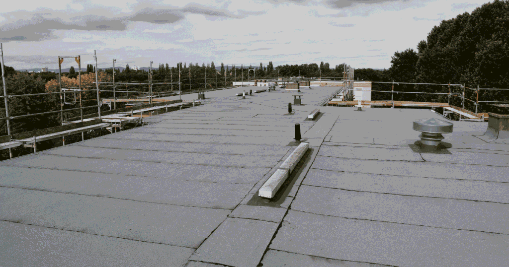 flat roof drainage systems