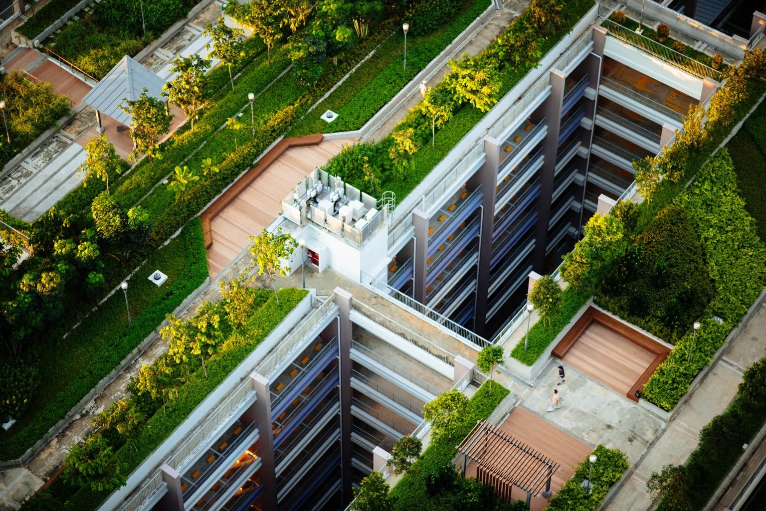 Green Roof Drainage Design & Systems | Capcon Eng Ltd