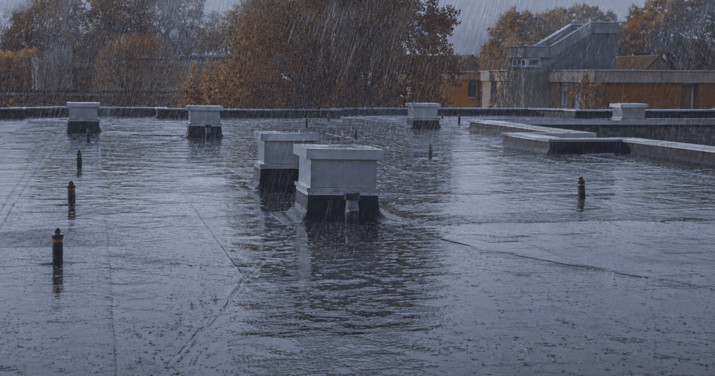 heavy stormwater rain