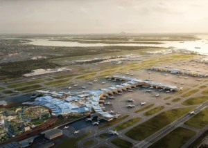 Projects 19 Singapore Changi Airport Terminal 5 aerial view